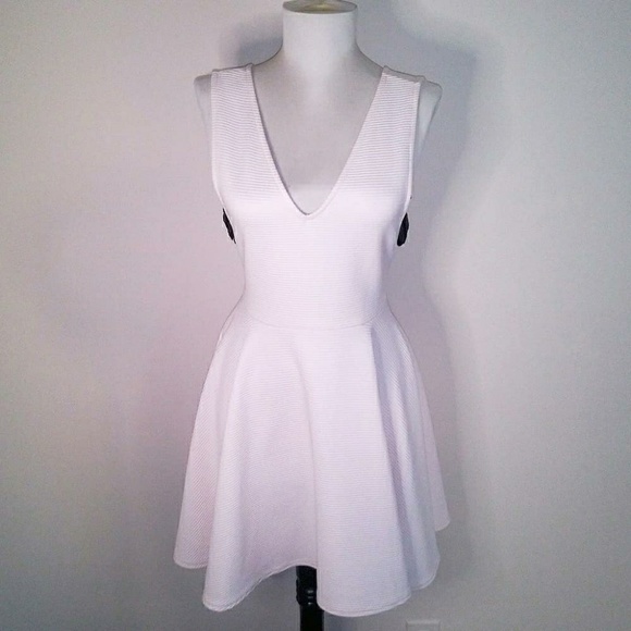 ASOS Dresses & Skirts - 🆕Asos Fit & Flair Pink Dress w/Lace Sz 4